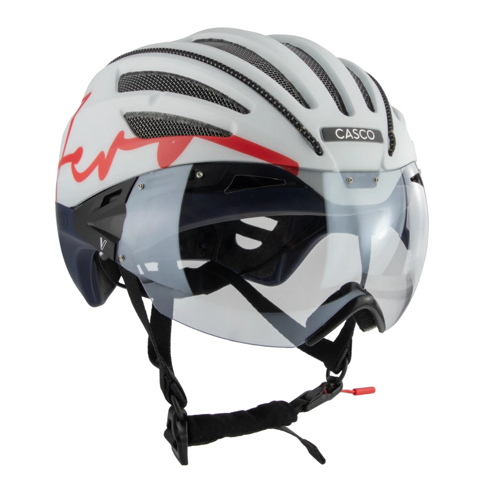 Fahrradhelm Casco SPEEDairo mit Vautron Visier Aero Liberty M 54 bis 59 cm - Bild 2 von 4