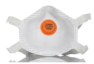 5 x Skytec 3030-V FFP3 NR Einweg Atemschutzmasken - leichte Tassenform