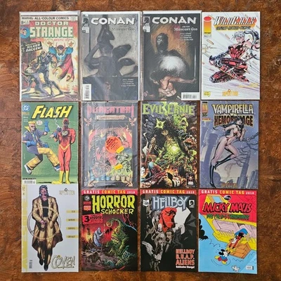 Comics Konvolut: 12 x Superhelden, Horror, Comic Tag (Z: 1/2) DC, Marvel, Disney - Bild 1 von 4
