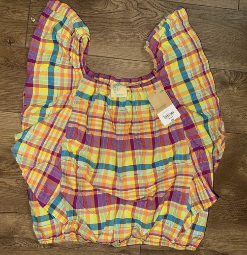 Thereabouts Little & Big Girls Short Sleeve Blouse 2XL - Picture 1 of 4