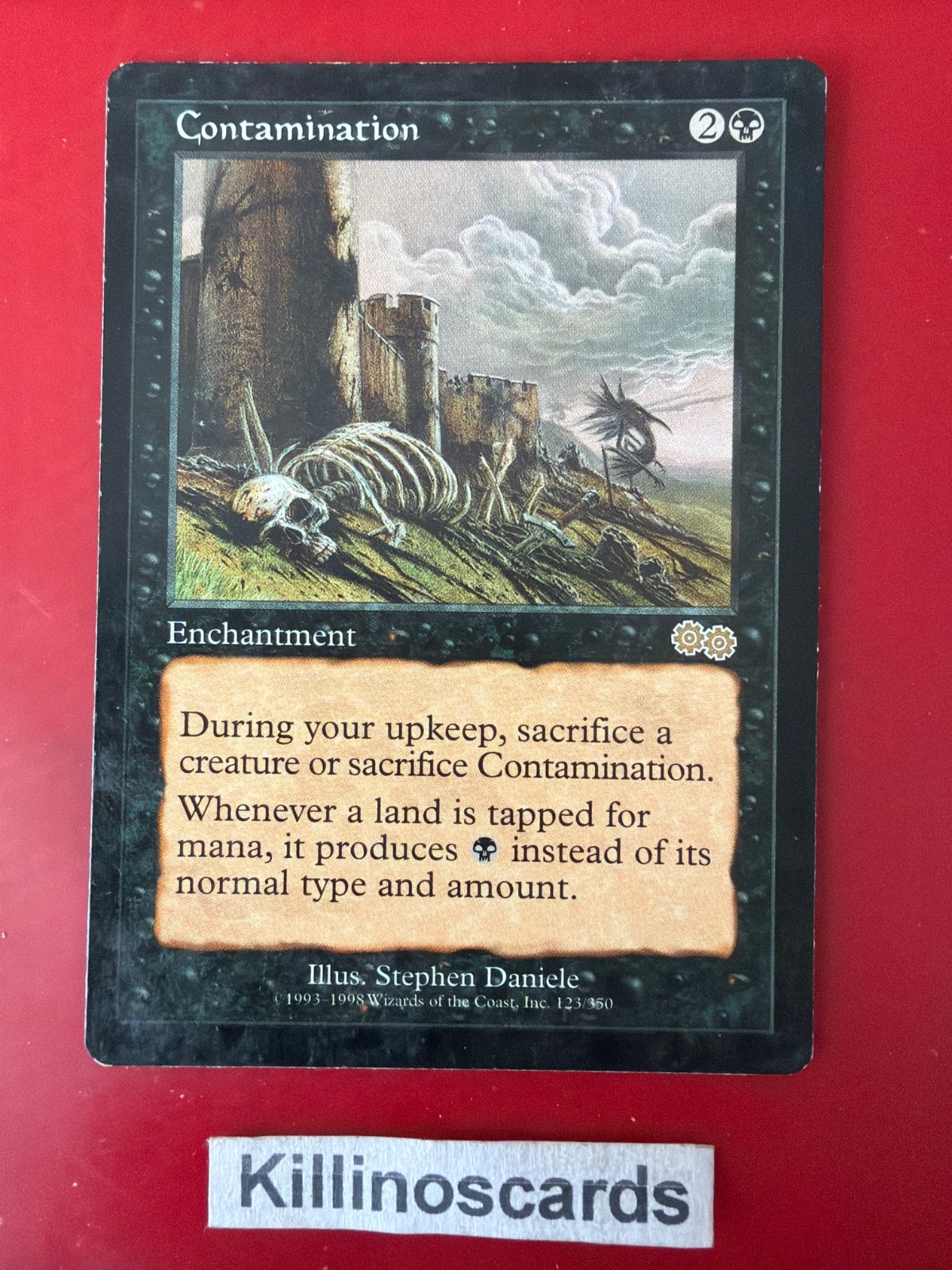 MTG Contamination Urza's Saga LP/NM