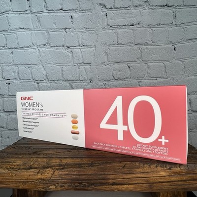 GNC Women s 40+ Vitapak Program 30-Day Multivitamin Packs