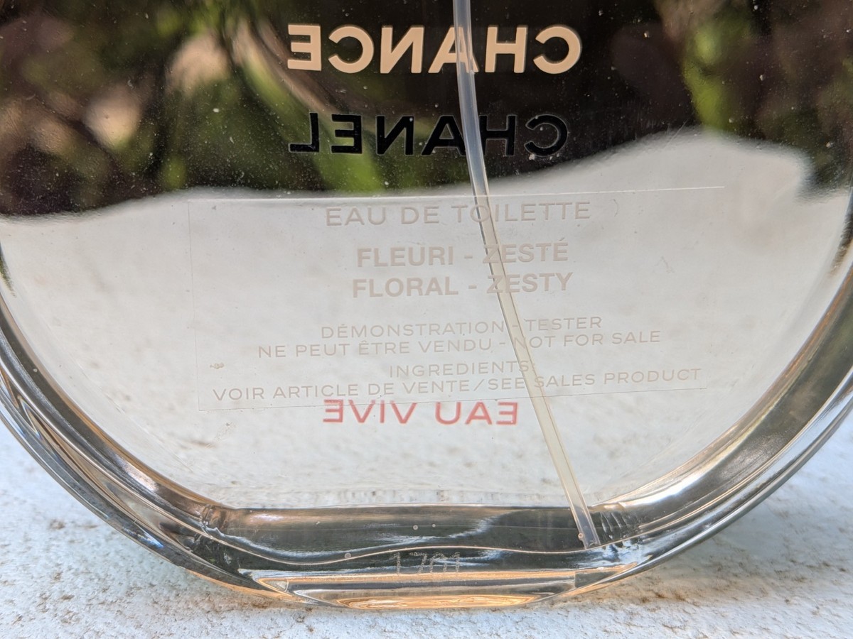 LARGE 5fl oz 148ml CHANEL Chance Eau Vive Eau De Toilette - Made