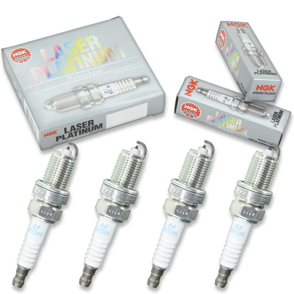 4 pc NGK 3350 BCPR6EP-11 Laser Platinum Spark Plugs for PQ20TT PQ20R13 PQ20R jq