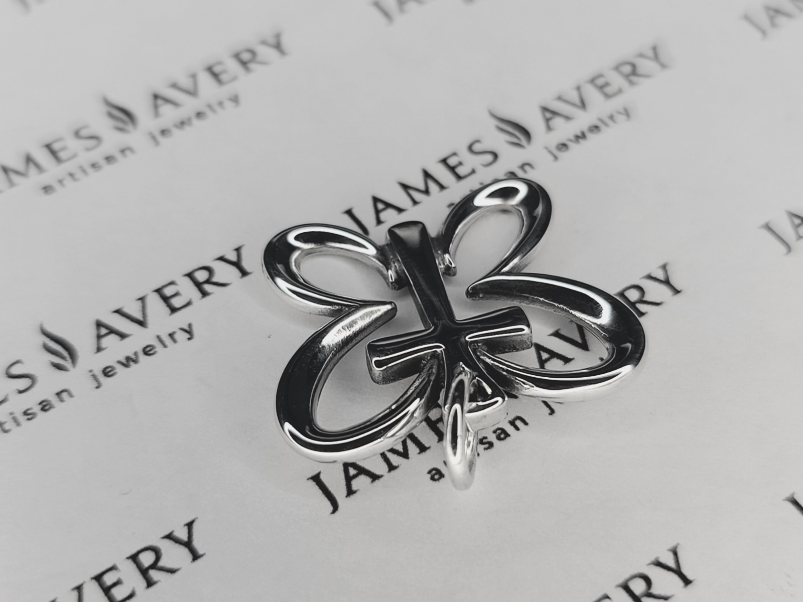 Authentic James Avery Resurrection Butterfly Cros… - image 4