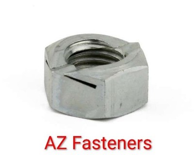 7/8 UNF LINKSGEWINDE Ganzmetall Sicherungsmutter Stahl verzinkt