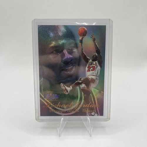 Fleer 1997-98 Flair Showcase Showtime Row 3 Michael Jordan Bulls #1