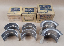 New Nos 1940 Ford V8 60 Hp Standard Main Bearings 92a-6331-a 92a-6333-a