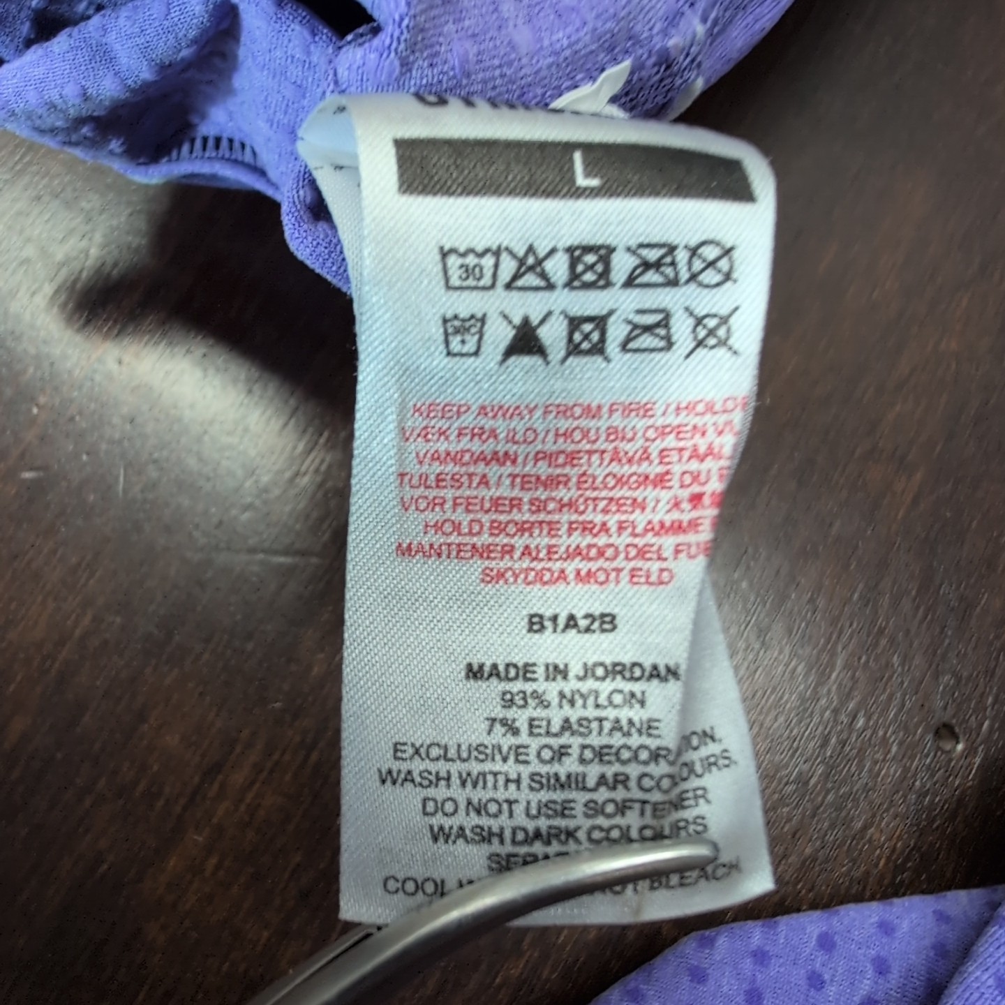 Gymshark Vital Seamless 2.0 Leggings Womens Sz Large Purple thumbnail 7