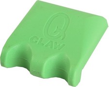 Q-Claw QCLAW Portable Pool/Billiards Cue Stick Holder/Rack - 2 Place - Green