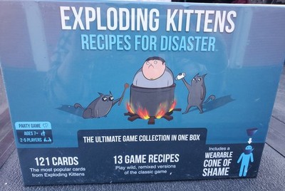 Exploding Kittens: Recipes for Disaster Card Game   BRAND NEW 