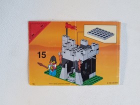LEGO instructions leaflet for 6036 Skeleton Surprise Castle 1995 The Gatekeeper