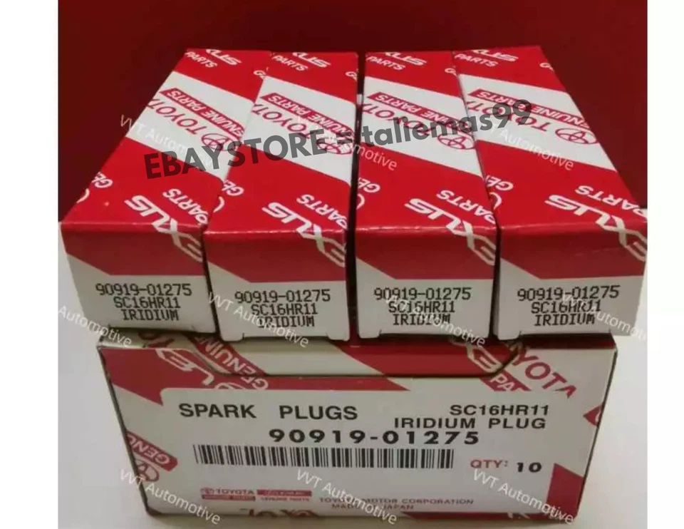 4PCS GENUINE OEM 90919-01275 SC16HR11 IRIDIUM SPARK PLUGS FOR SCION LEXUS - Image 3 of 4