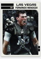 Las Vegas Raiders Fernando Mendoza ACEO Card