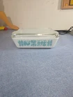 PYREX   “Amish Butterprint” Refrigerator Dish #0503 & Lid #503-C 1.5 QT EXCL!
