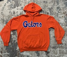 Y2K Florida Gators Embroidered Champion Adult M Orange Sweatshirt 2000s
