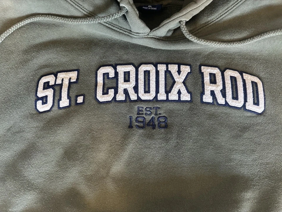 🔥🔥🔥C. Sudadera con capucha Croix Rod, verde talla XL Foto 2 de 4