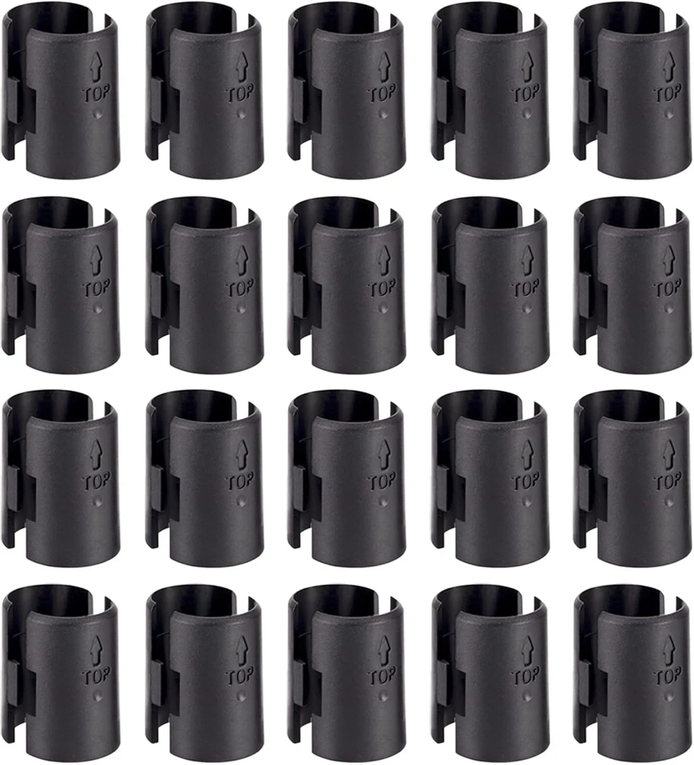 Wire Shelf Clips 40-Packs Shelving Lock Clips for 1" Post easy to use