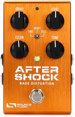 Source Audio AfterShock Bass Distortion Pedal (3-pack) Bundle