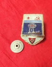 Russian Soviet Navy Badge For Long Cruise LMD Leningrad Mint USSR Screw Back