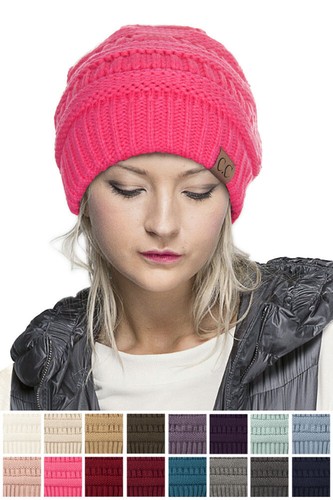 C.C Exclusive Thick Warm Knit Fleece 