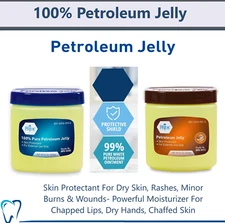 Vaseline Type Petroleum Jelly Original, 8 oz, Unscented or w/ Cocoa Butter Scent