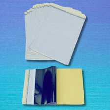 50PCS Tattoo Transfer Paper Stencil Carbon Thermal Tracing Hectograph Sheets