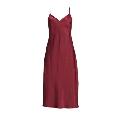red bias cut dress PETALS SILK BIAS-CUT DRESS IN RED | CULT MIA