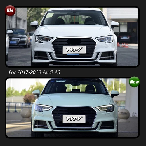 For Audi A3 S3 2017-2020 Upgrade LED Headlight OEM DRL Projector Head Lamps Pair - Picture 3 of 15