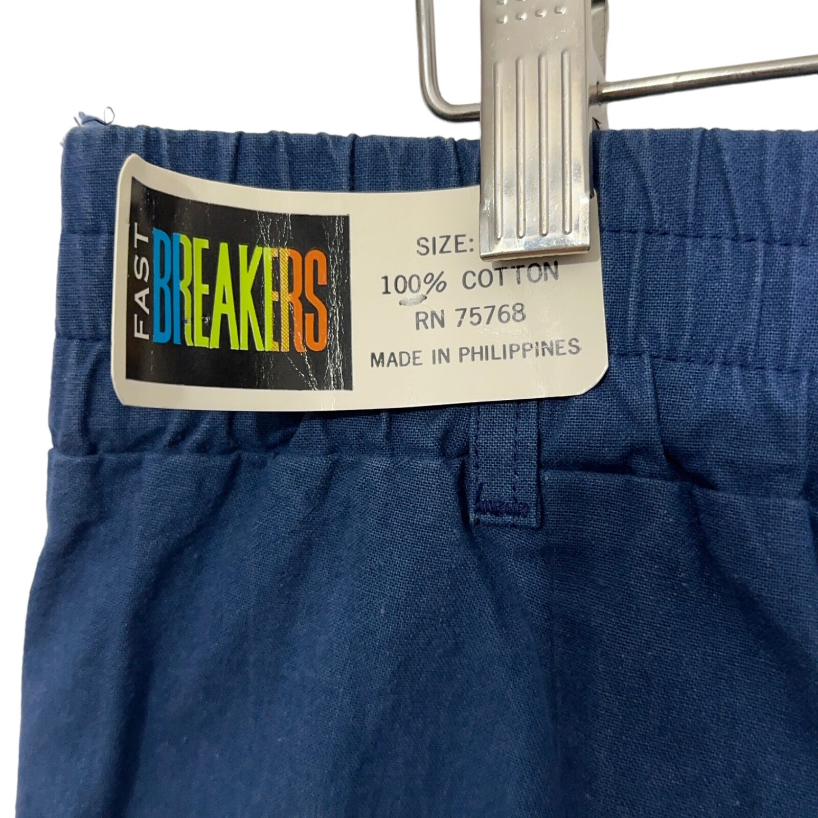 NWT Fast Breakers Mens Vintage Shorts Size XL Pleated Front NOS Summer