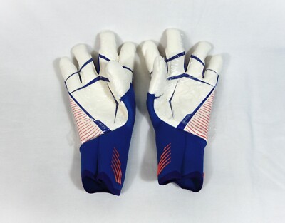Adidas Predator GL Pro Hybrid Cut Blue & Red Goalkeeper Gloves Sz