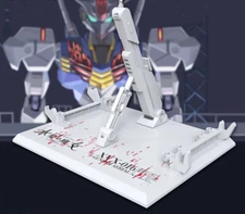 Plastic White stand base for 1/100 FM Witch from Mercury display
