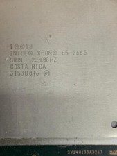 Lot of 10 Intel Xeon E5-2665 SR0L1