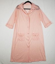 Vintage Henson Kickernick Nylon Nightgown Housedress with Pocket Womens Large