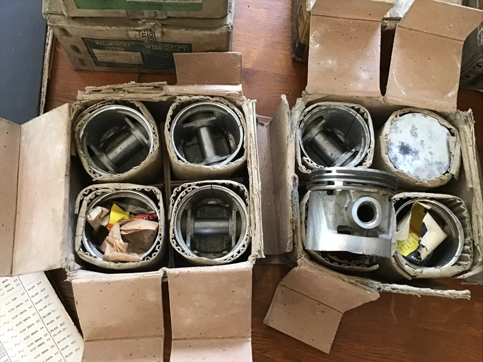 Ford 30 hp V8 Std Pistons modelos 18,40,48,68 1932/36 Foto 2 de 4