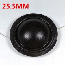 Tweeter a cupola 25,5 mm bobina vocale NERO diaframma seta 8OHM riparazione altoparlanti