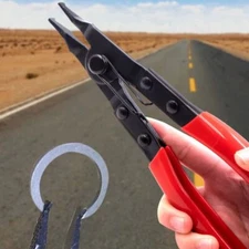 Flat Nose Pliers for Automatic Transmission Repair Rim Circlip Flat Jaw Pliers