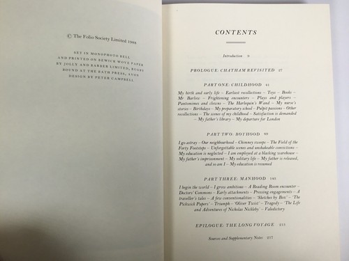 My Early Times Charles Dickens Folio 1988 Hardback with Slipcase Presentation - Picture 10 of 17