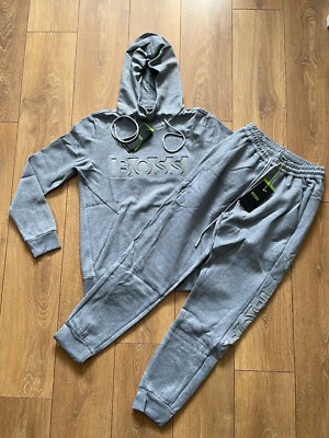 Hugo Boss Tracksuit XXL Grey Top UK
