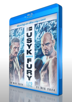 Oleksandr Usyk Tyson Fury I II (DAZN) on Blu-ray