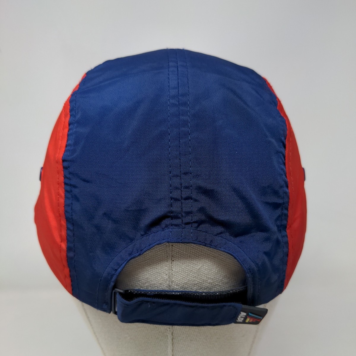 It's An Aldi Thing Strapback Hat Blue One Size Colorblock 5 Panel