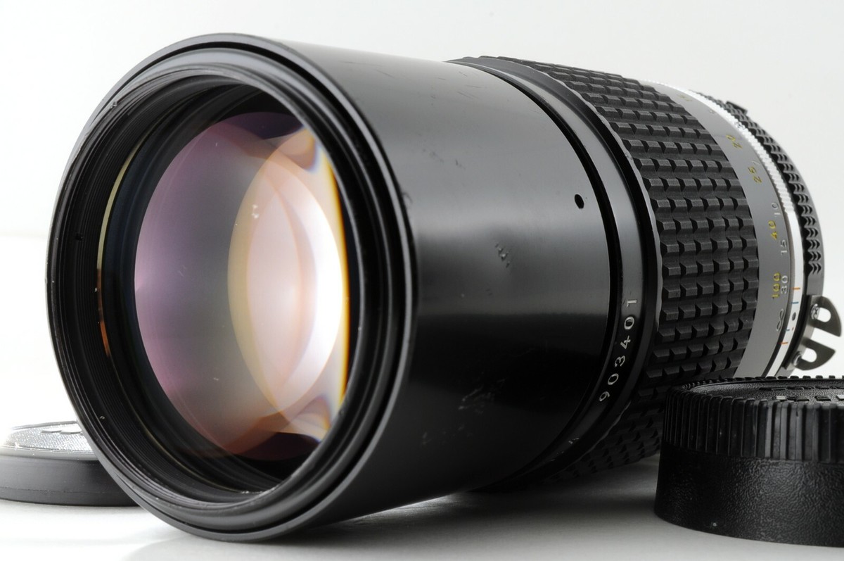 Excellent] Nikon Ai-s NIKKOR 200mm F4 Telephoto Prime SLR From