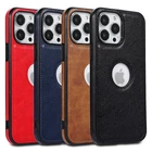 For iPhone 15 Pro Max 14 Plus 13 12 11 Shockproof Leather Luxury Slim Cover Case