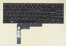 NEW For MSI Pulse GL66 12UCK 12UDK 12UGSZK keyboard RGB Backlit Russian  US