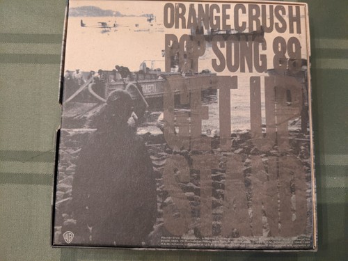 REM Single ActionGreen Box Set 4 Vinyl 7" Singles w/ Pic Sleeves Poster Sticker - Picture 2 of 6