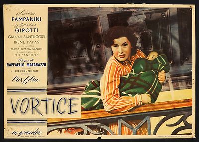 VORTICE Pampanini GIROTTI, MATARAZZO, IRENE PAPAS, FOTOBUSTA ORIGINALE AFFICHE 3