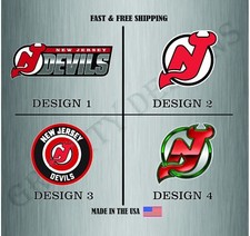 New Jersey Devils NHL Hockey Sticker Vinyl Decal Truck Car Bumper Water Resist