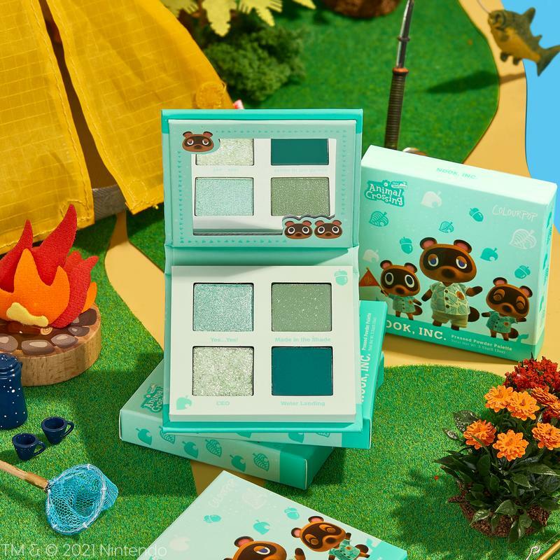 Colourpop Animal Crossing Eyeshadow Palette LIMITED EDITION