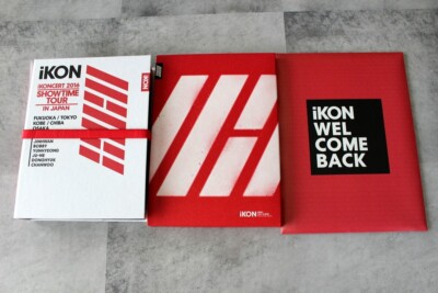 SET x12 iKON Japan CD DVD Blu-ray Dumb&Dumber Welcome back Debut