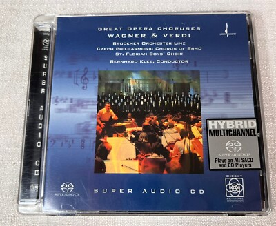GREAT OPERA CHORUSES - Wagner & Verdi - Bernhard Klee SUPER AUDIO SACD CD